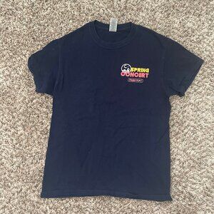 3/$15 CSUF Spring Concert Navy Blue T-Shirt